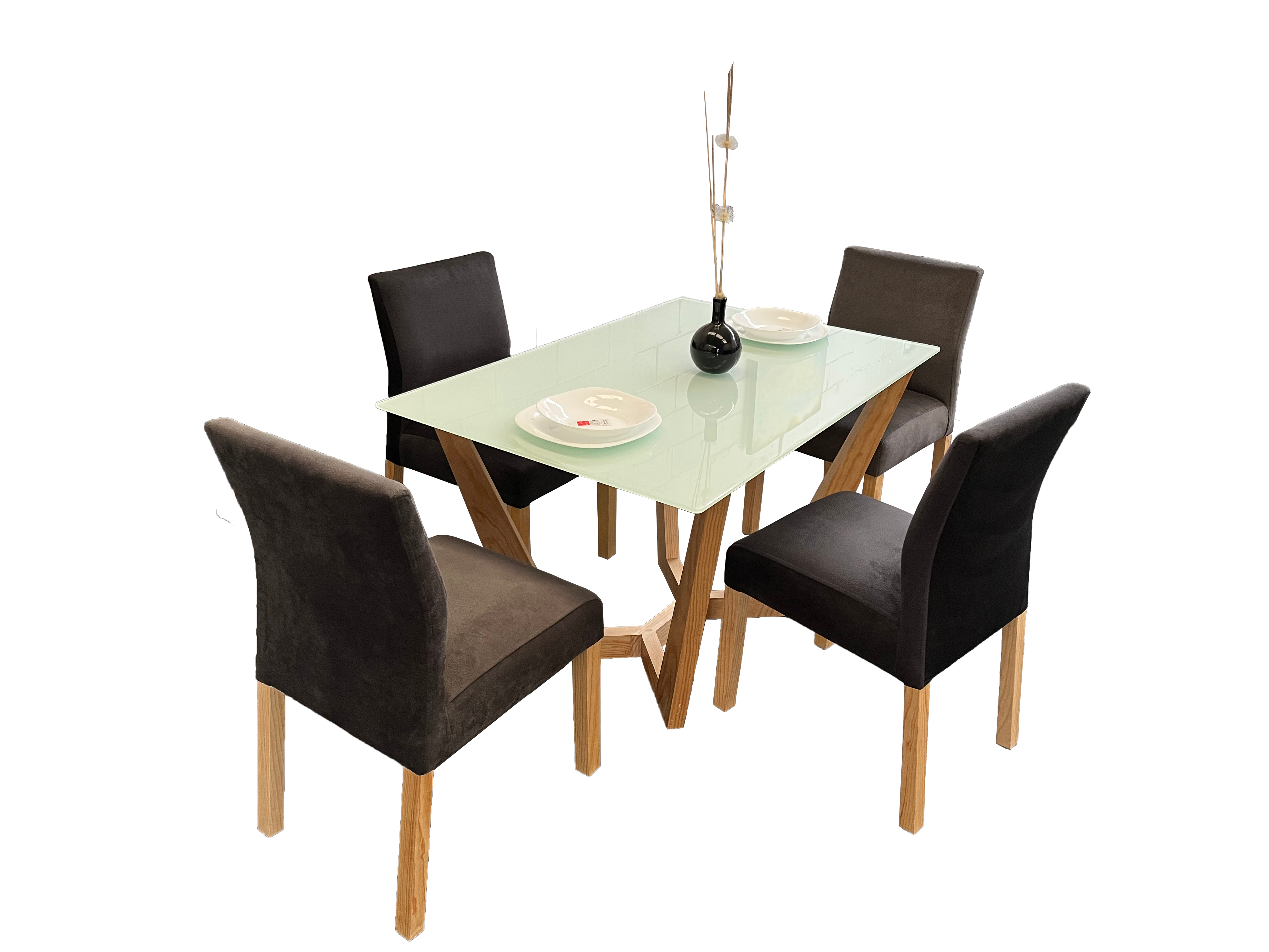 Comedor Turín para cuatro personas.